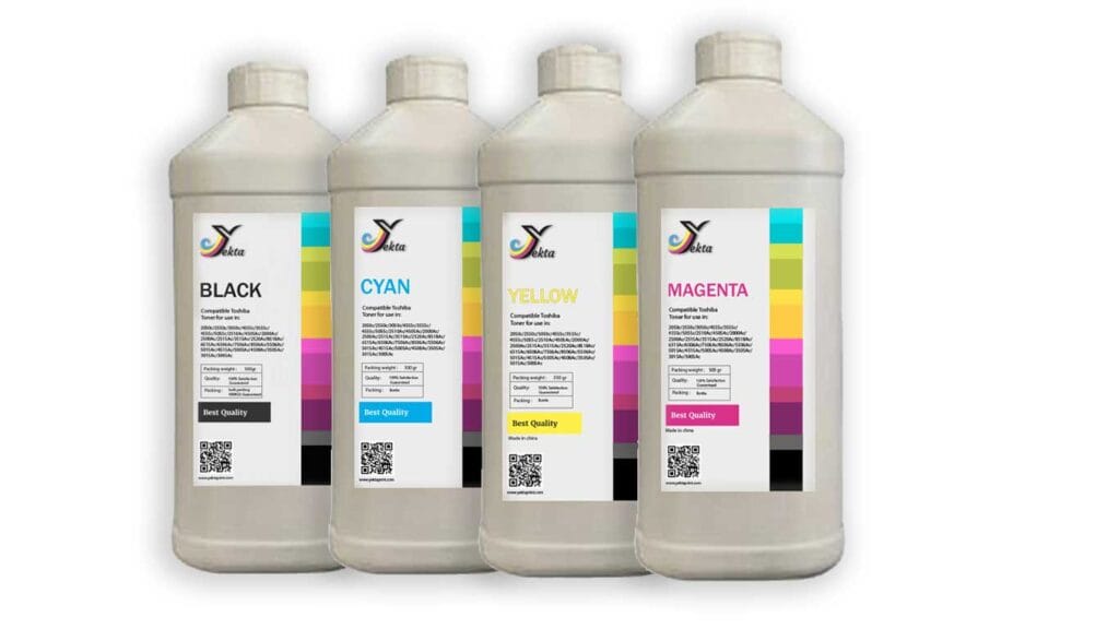 ست چهار رنگ تونر توشیبا