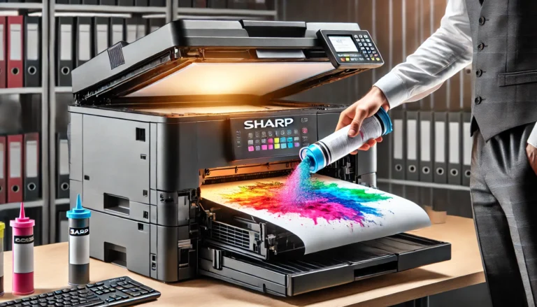 مشکلات رایج تونر دستگاه کپی شارپ